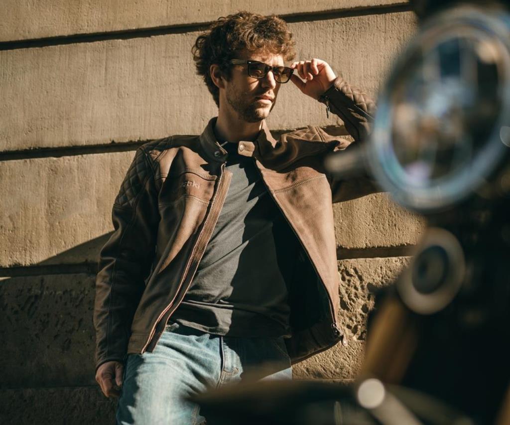 LONDON BROWN LEATHER JACKET (male) - Image 3