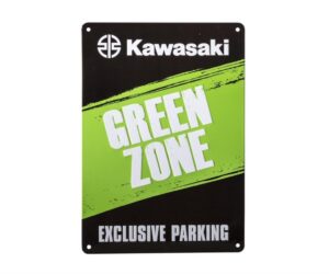 Green zone parking sign