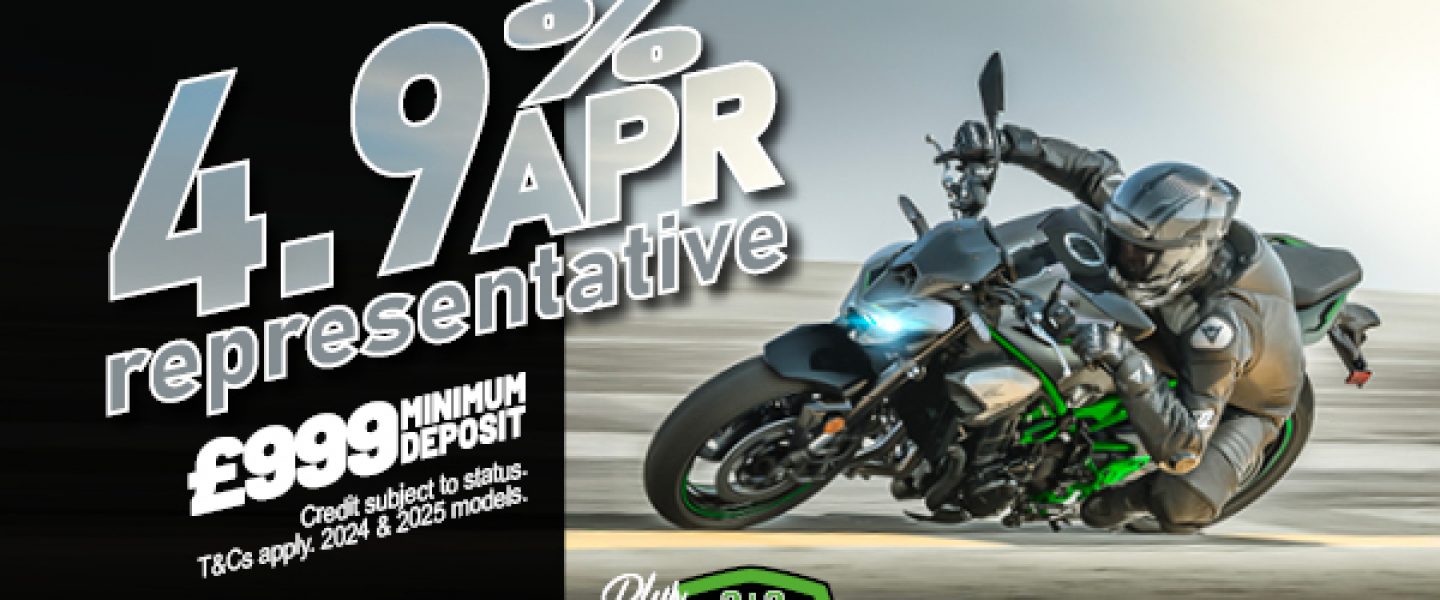 Ride away on your dream Kawasaki this summer