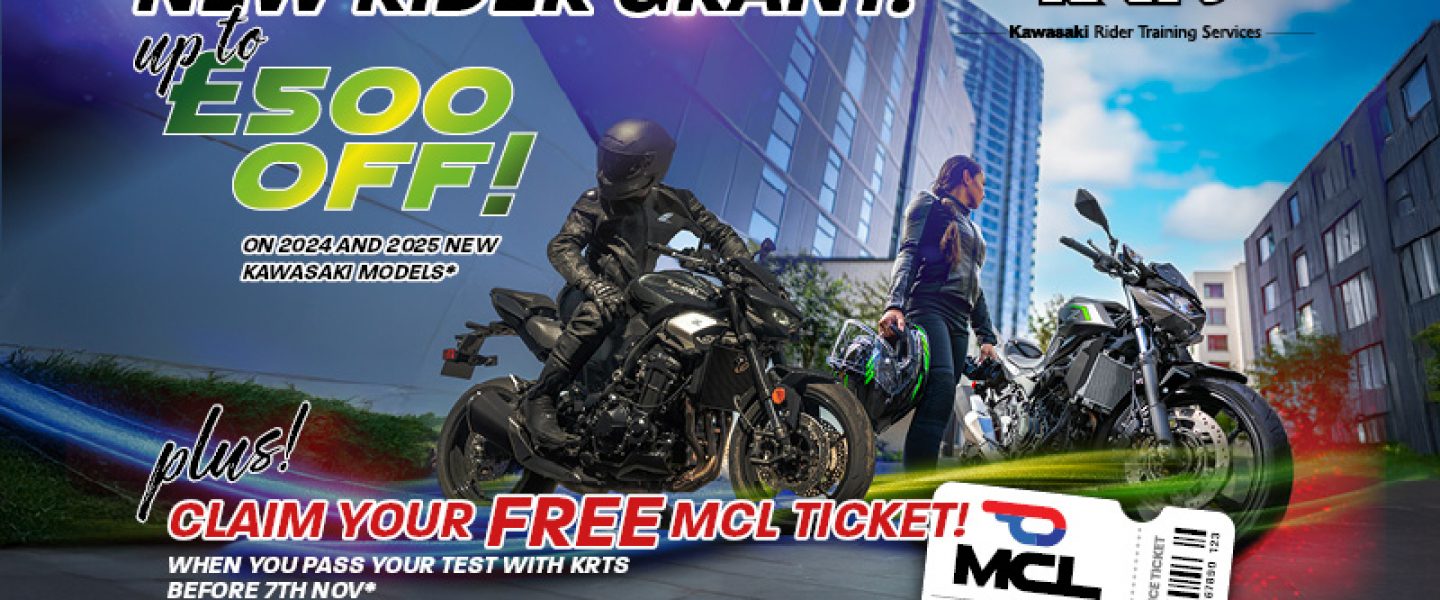 Kawasaki Launch ‘New Rider Reward’ Across A Range Of Machines!